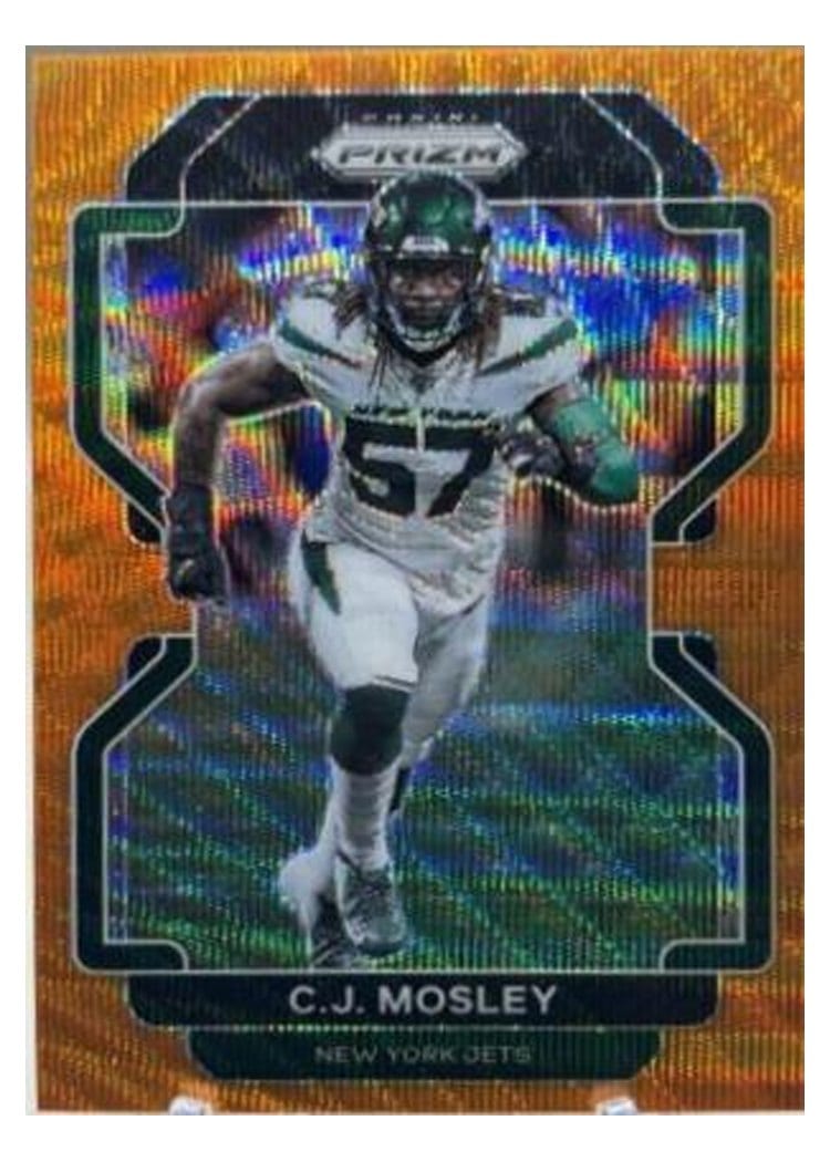 2021 Panini Prizm Base Set C.J. Mosley #90 card