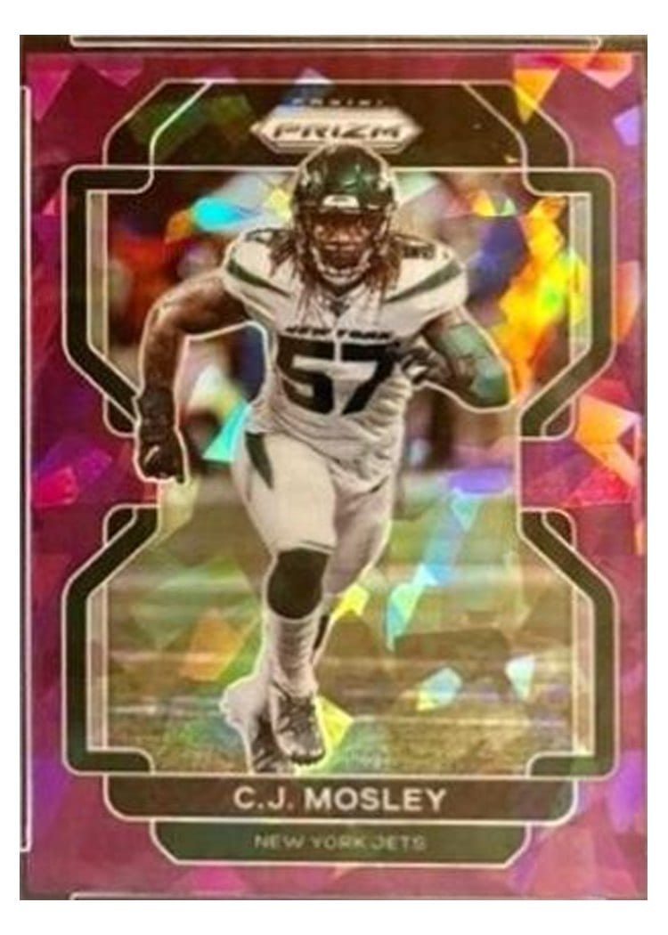 2021 Panini Prizm Base Set C.J. Mosley #90 card