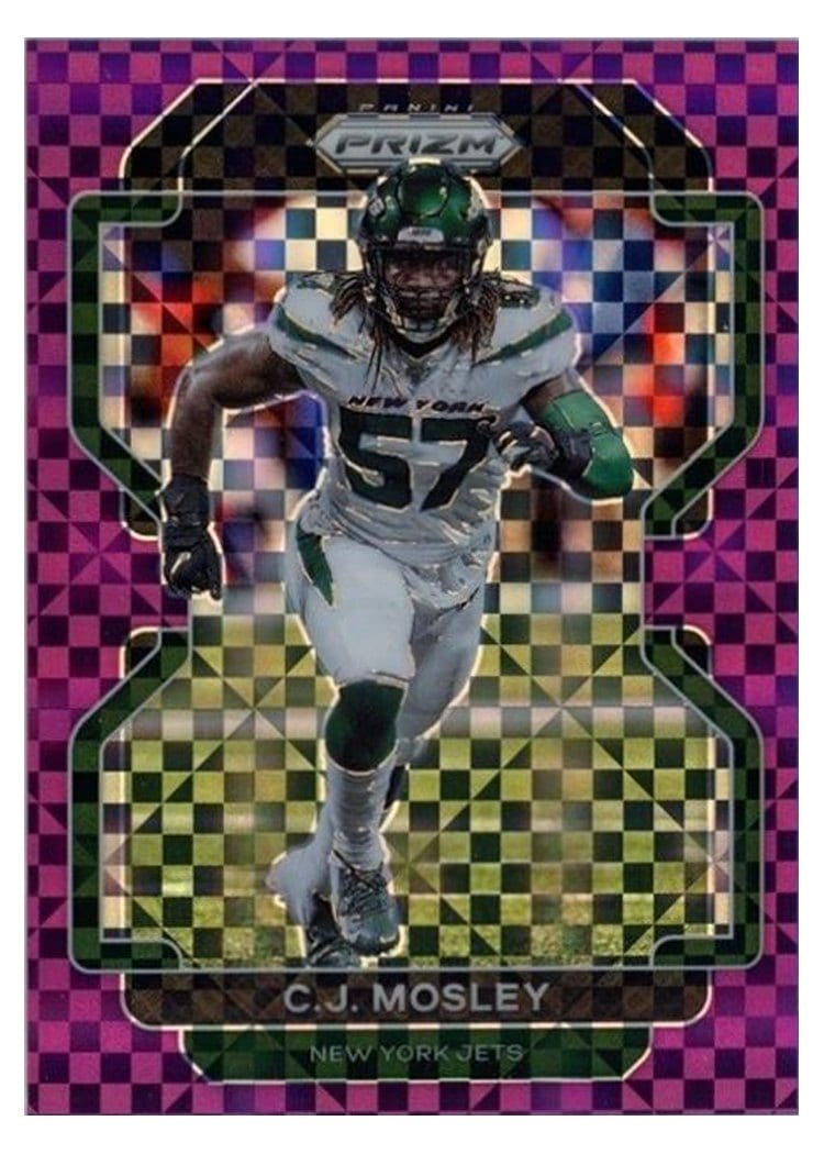 2021 Panini Prizm Base Set C.J. Mosley #90 card