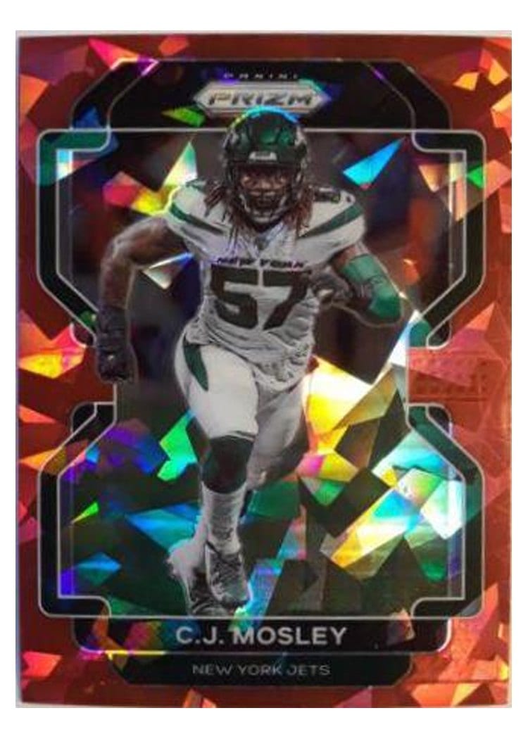 2021 Panini Prizm Base Set C.J. Mosley #90 card