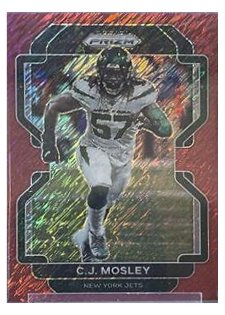 2021 Panini Prizm Base Set C.J. Mosley #90 card