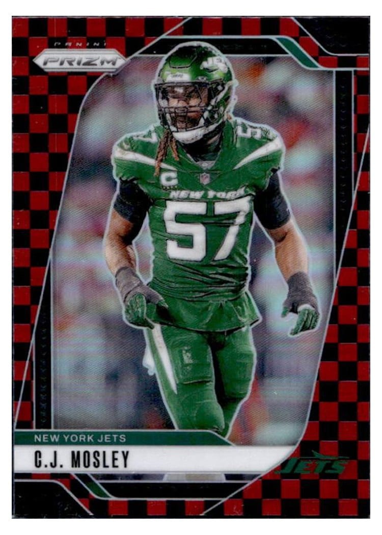 2024 Panini Prizm Base Set C.J. Mosley #227 card