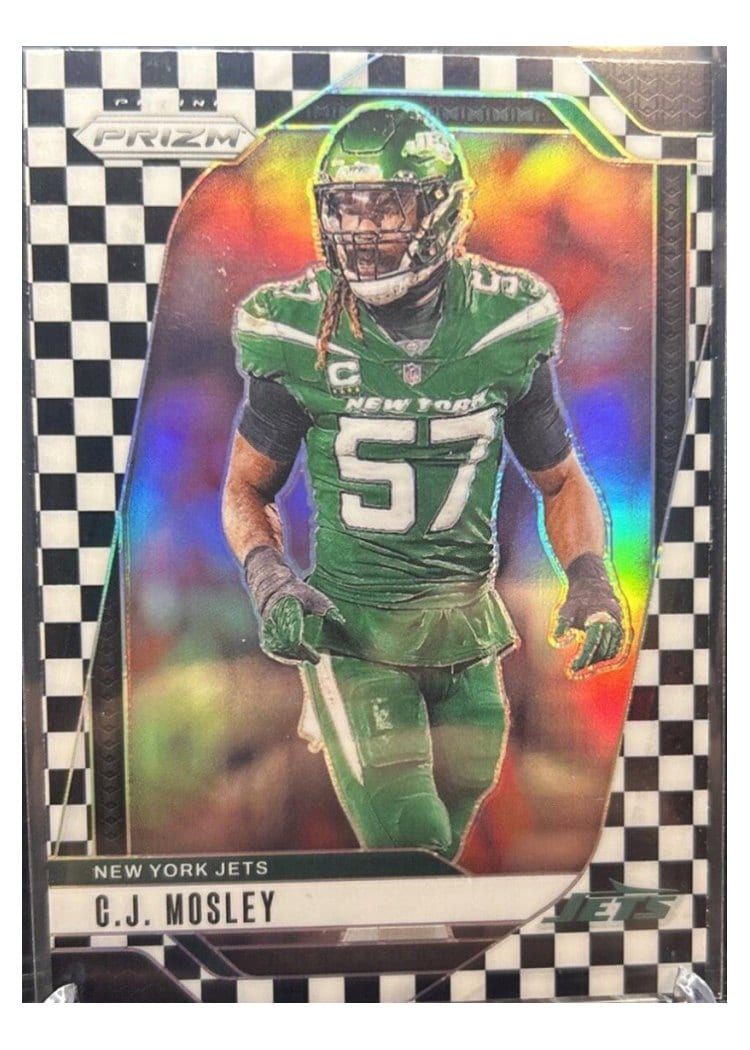 2024 Panini Prizm Base Set C.J. Mosley #227 card
