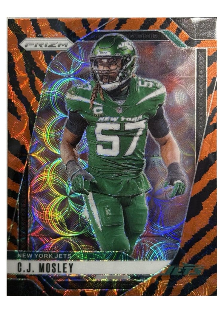2024 Panini Prizm Base Set C.J. Mosley #227 card