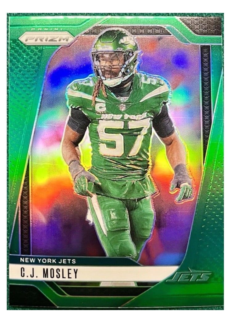 2024 Panini Prizm Base Set C.J. Mosley #227 card