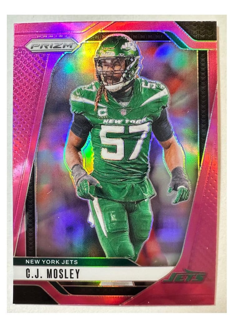 2024 Panini Prizm Base Set C.J. Mosley #227 card