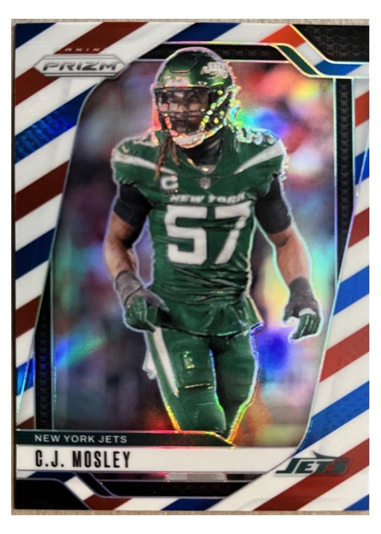 2024 Panini Prizm Base Set C.J. Mosley #227 card