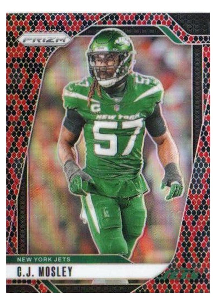 2024 Panini Prizm Base Set C.J. Mosley #227 card