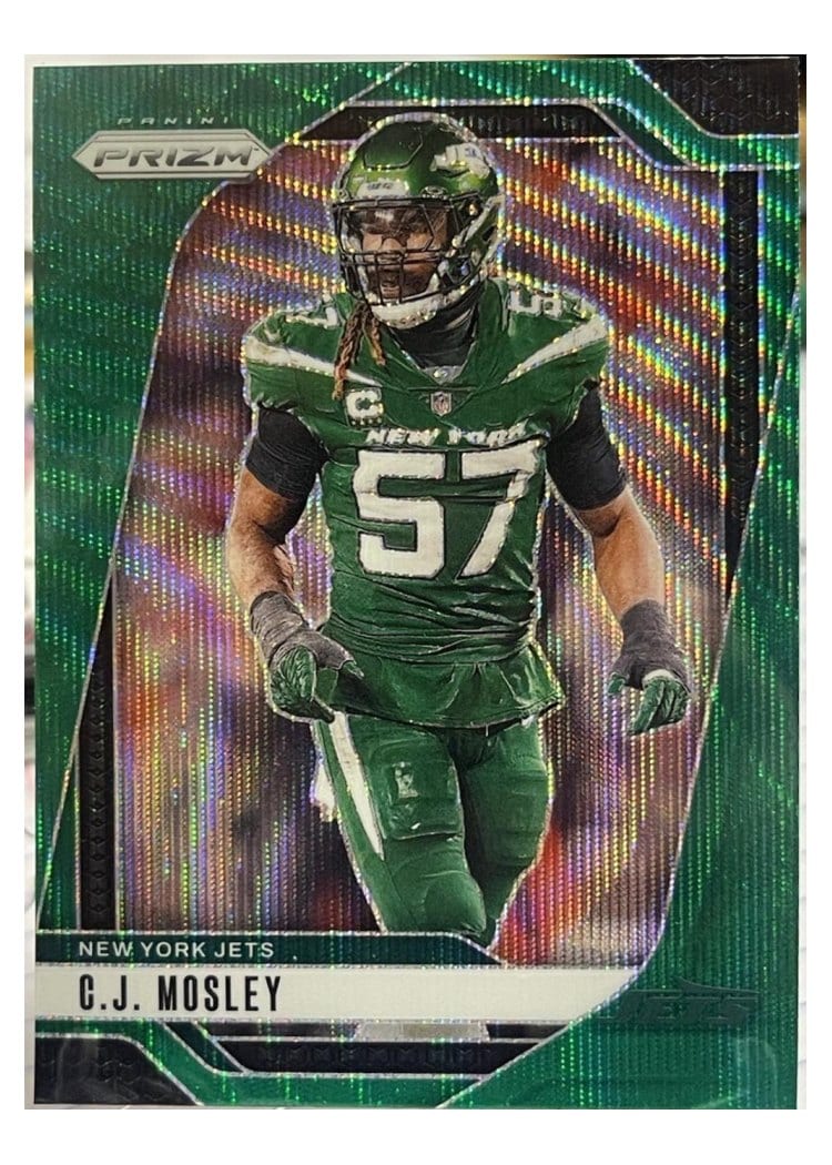 2024 Panini Prizm Base Set C.J. Mosley #227 card