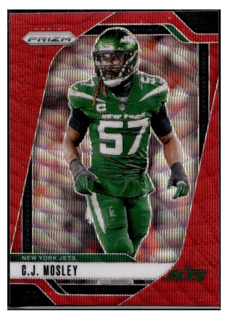 2024 Panini Prizm Base Set C.J. Mosley #227 card