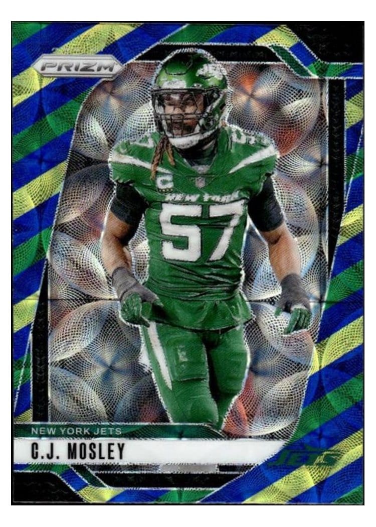 2024 Panini Prizm Base Set C.J. Mosley #227 card