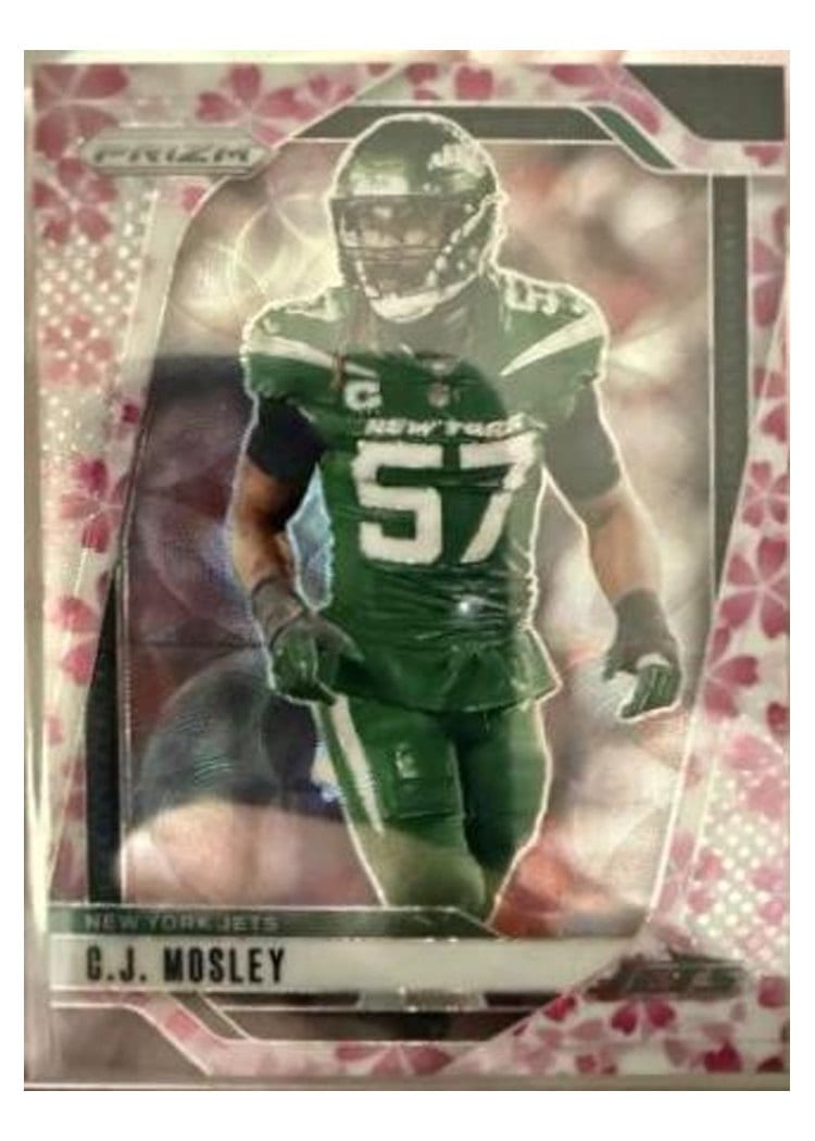 2024 Panini Prizm Base Set C.J. Mosley #227 card