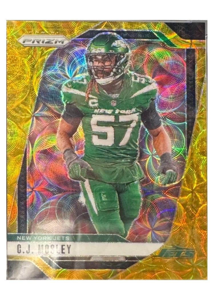2024 Panini Prizm Base Set C.J. Mosley #227 card