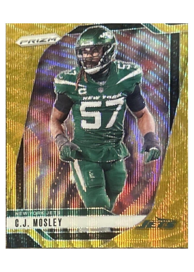 2024 Panini Prizm Base Set C.J. Mosley #227 card