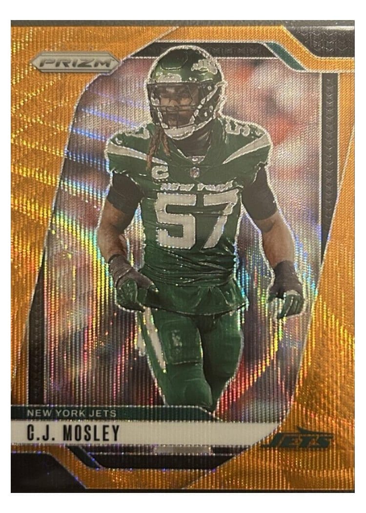 2024 Panini Prizm Base Set C.J. Mosley #227 card