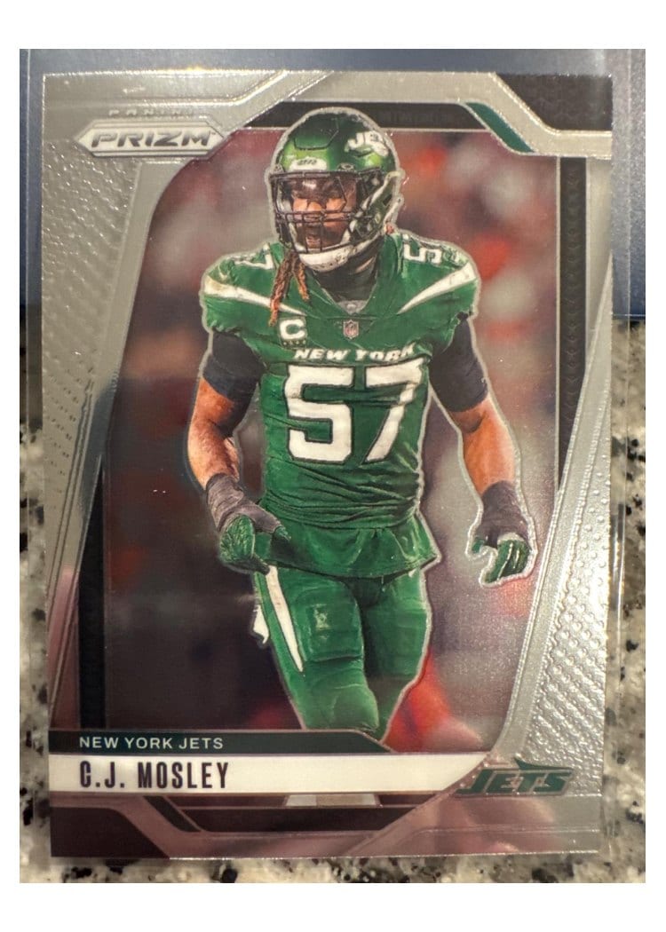 2024 Panini Prizm Base Set C.J. Mosley #227 card
