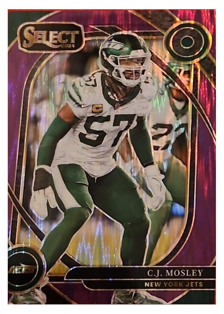 2024 Panini Select Base Set C.J. Mosley #214 card