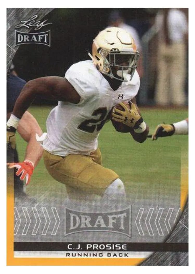 2016 Leaf Draft C.J. Prosise #10 card