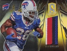 2013 Panini Spectra C.J. Spiller Spectra Gold #10 card