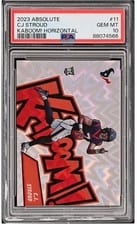 2023 Panini Absolute Kaboom Horizontal C. J. Stroud #11 card