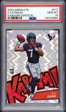 2023 Panini Absolute Kaboom - Vertical C.J. Stroud #K12 card
