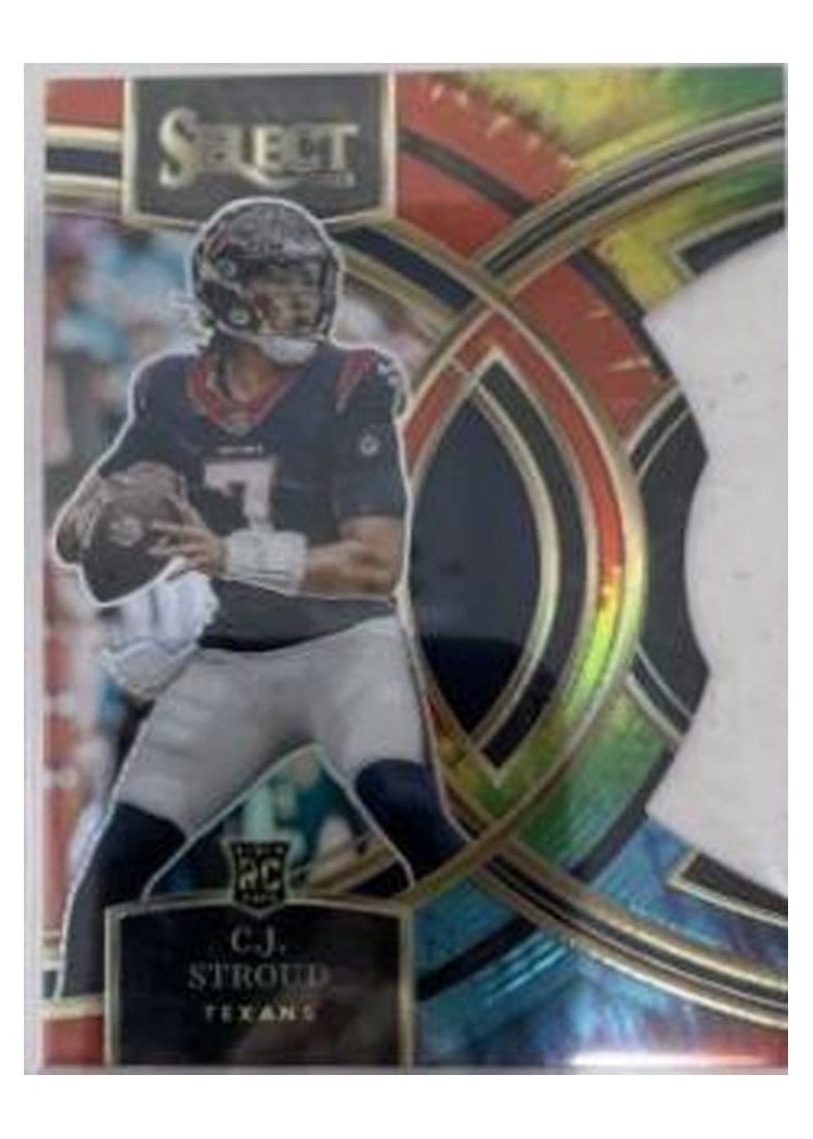 2023 Panini Select C.J. Stroud #183 card