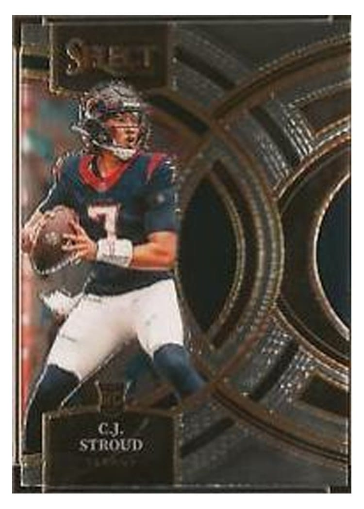 2023 Panini Select C.J. Stroud Snakeskin Prizm #183 card