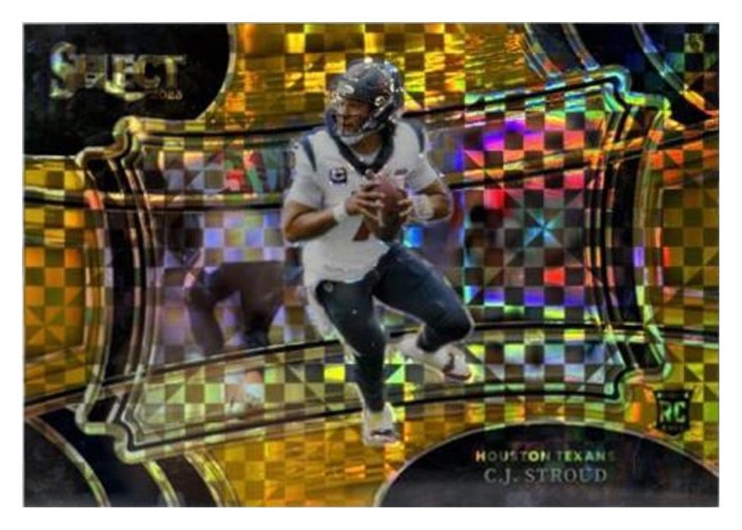 2023 Panini Select C.J. Stroud Green Prizm #338