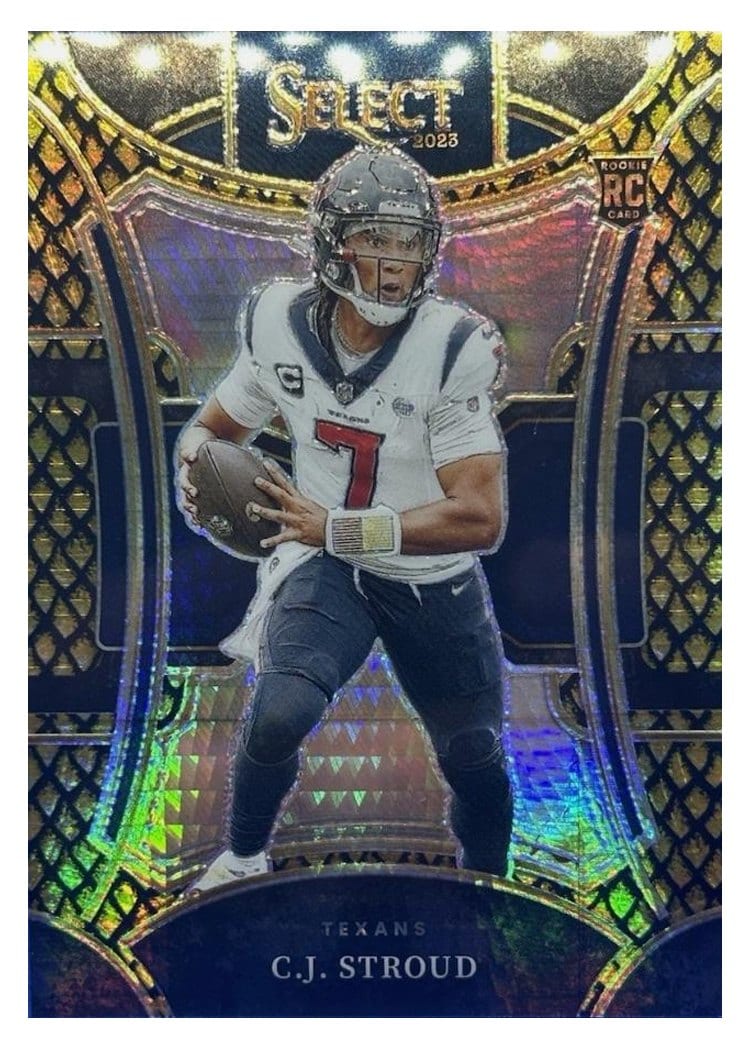2023 Panini Select Base Set C.J. Stroud #438 card