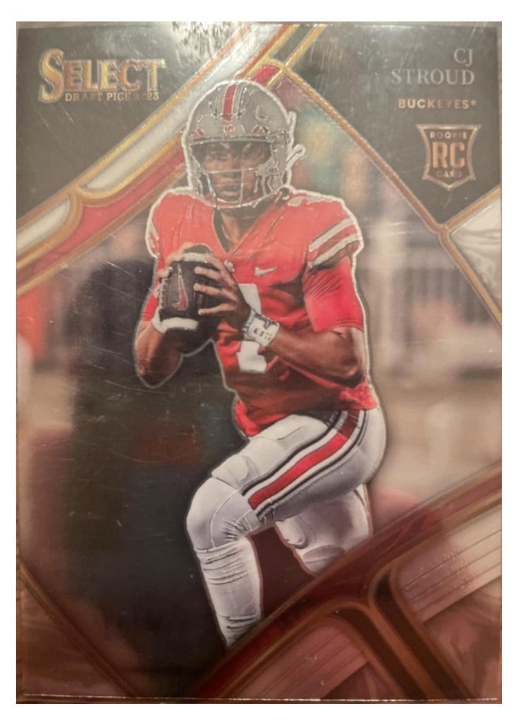 2023 Panini Select Draft Picks Base Set C.J. Stroud #102 card