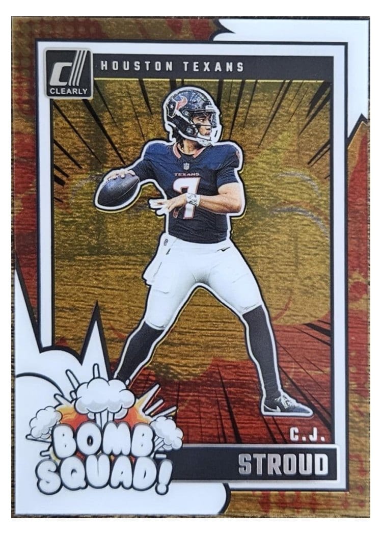 2024 Clearly Donruss Bomb Squad C.J. Stroud #12 card
