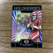 2024 Panini Illusions HoloHeroes C.J. Stroud #24 card