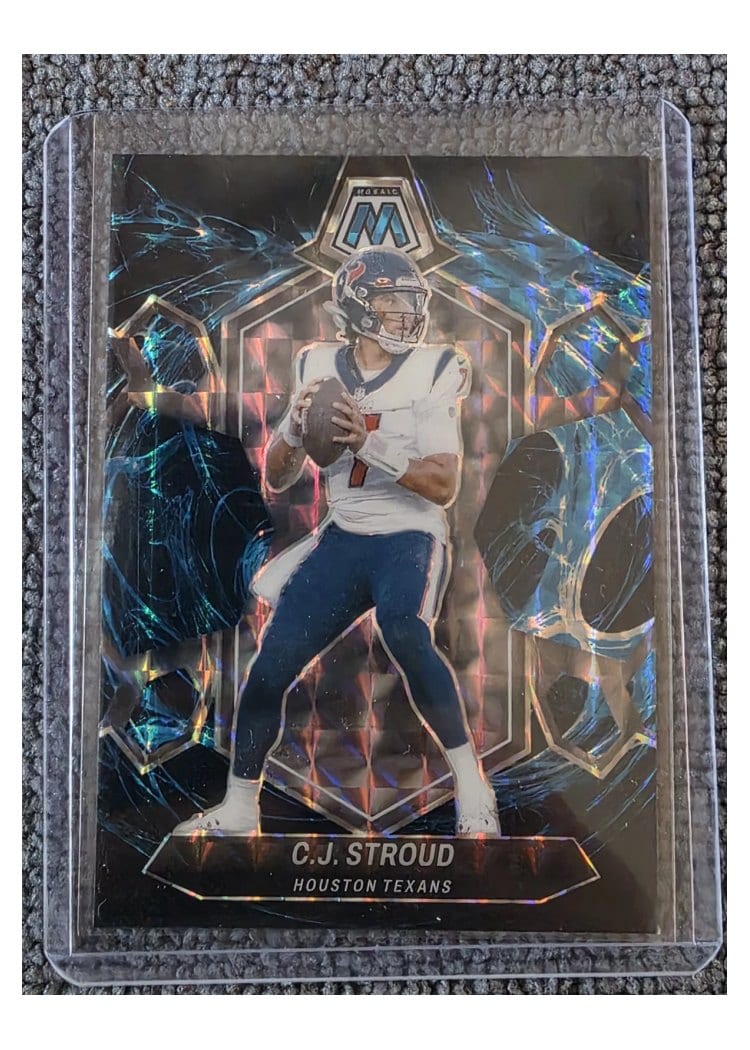 2024 Panini Mosaic Base Set C.J. Stroud #85 card