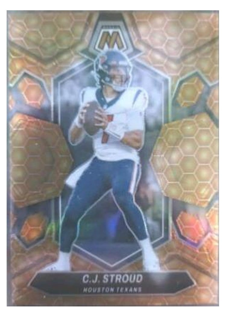 2024 Panini Mosaic Base Set C.J. Stroud Honeycomb #85 card