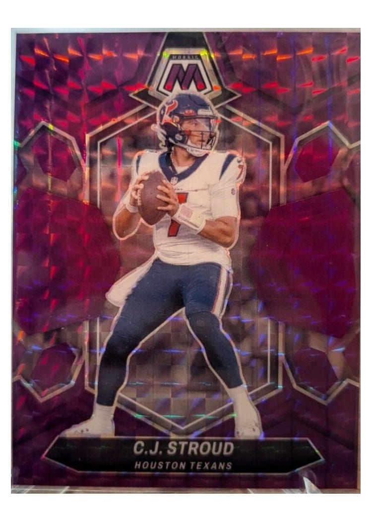 2024 Panini Mosaic Base Set C.J. Stroud #85 card