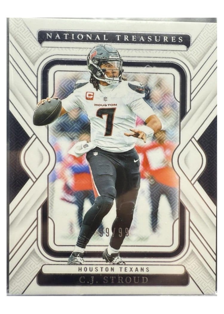 2024 Panini National Treasures Base Set C.J. Stroud #39 card