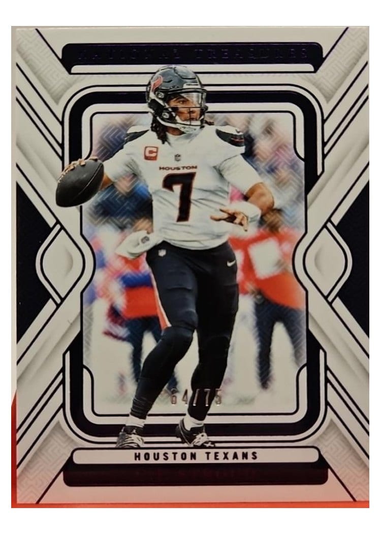 2024 Panini National Treasures Base Set C.J. Stroud #39 card