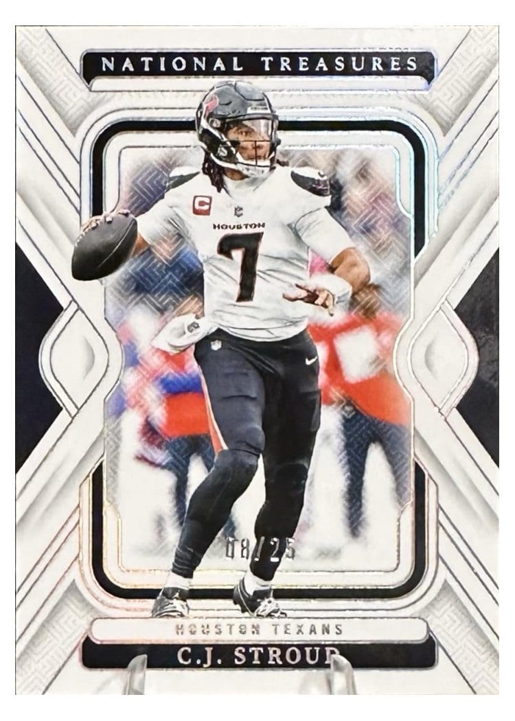 2024 Panini National Treasures Base Set C.J. Stroud #39 card