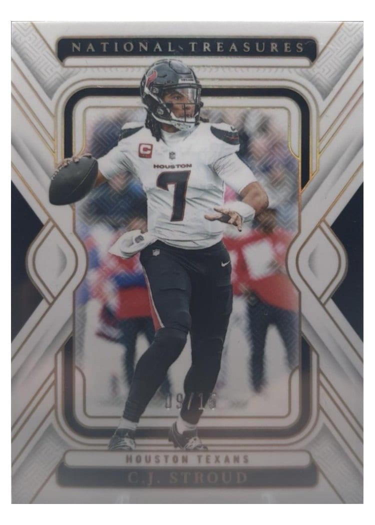 2024 Panini National Treasures Base Set C.J. Stroud #39 card