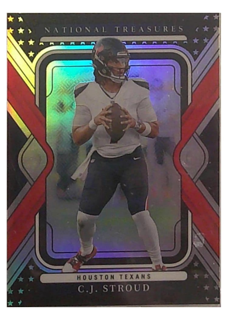 2024 Panini National Treasures Base Set C.J. Stroud #39 card