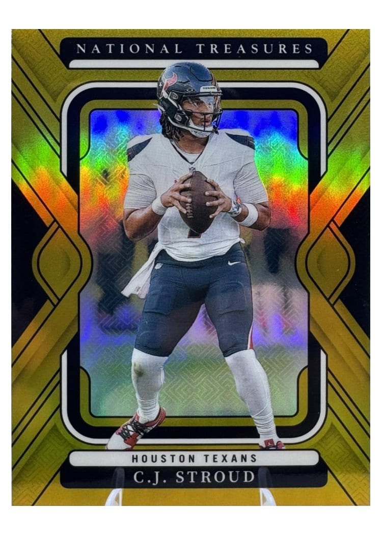 2024 Panini National Treasures Base Set C.J. Stroud #39 card