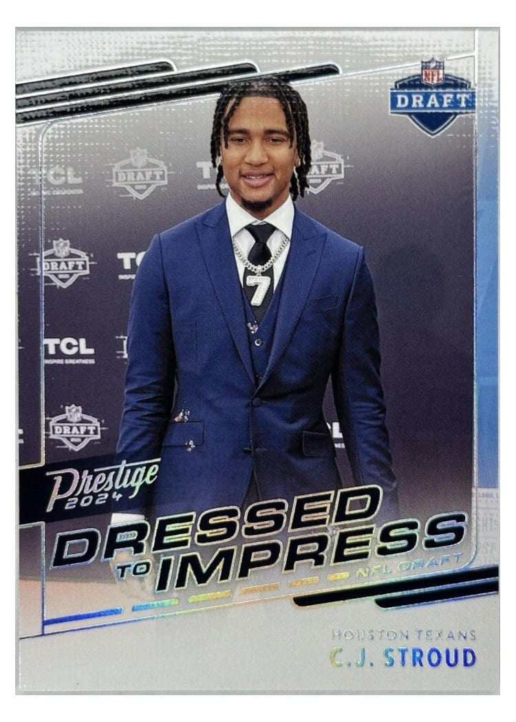 2024 Panini Prestige Dress to Impress NFL Draft C.J. Stroud #DTI-CJS card