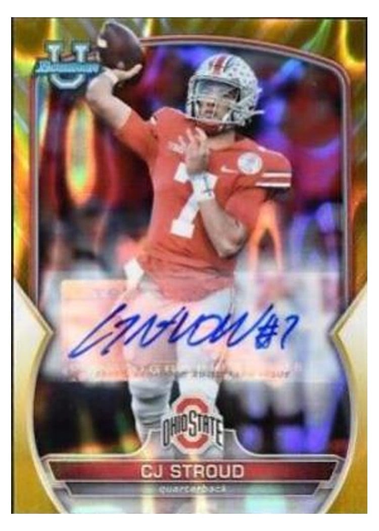 2024 Panini Prizm Color Blast C.J. Stroud #22 card
