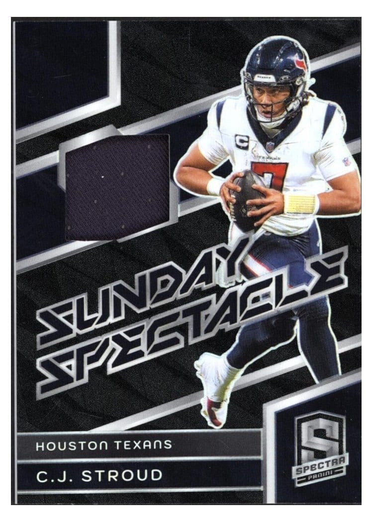 2024 Panini Spectra Sunday Spectacle Relics C.J. Stroud #SS-CJS card