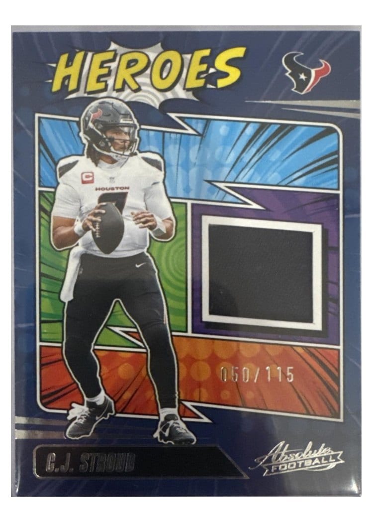 2025 Panini Absolute Absolute Heroes Memorabilia C.J. Stroud #AHM-CSD card