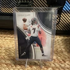 2025 Panini Immaculate Base Set C.J. Stroud #41 card