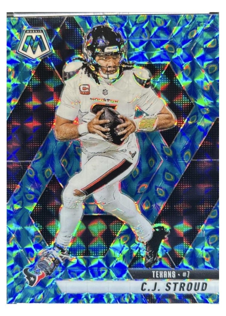2025 Panini Mosaic Base Set C.J. Stroud #71 card