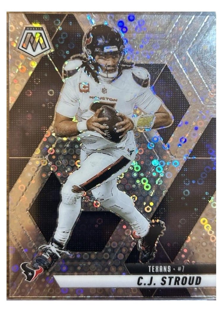 2025 Panini Mosaic Base Set C.J. Stroud #71 card