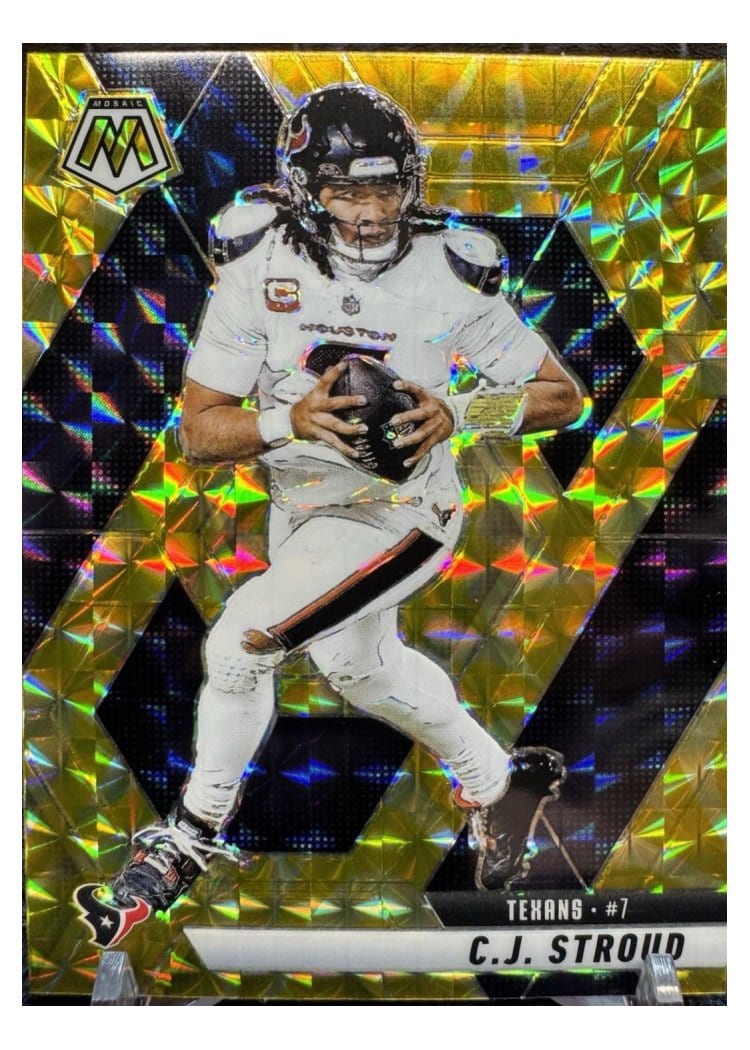 2025 Panini Mosaic Base Set C.J. Stroud #71 card