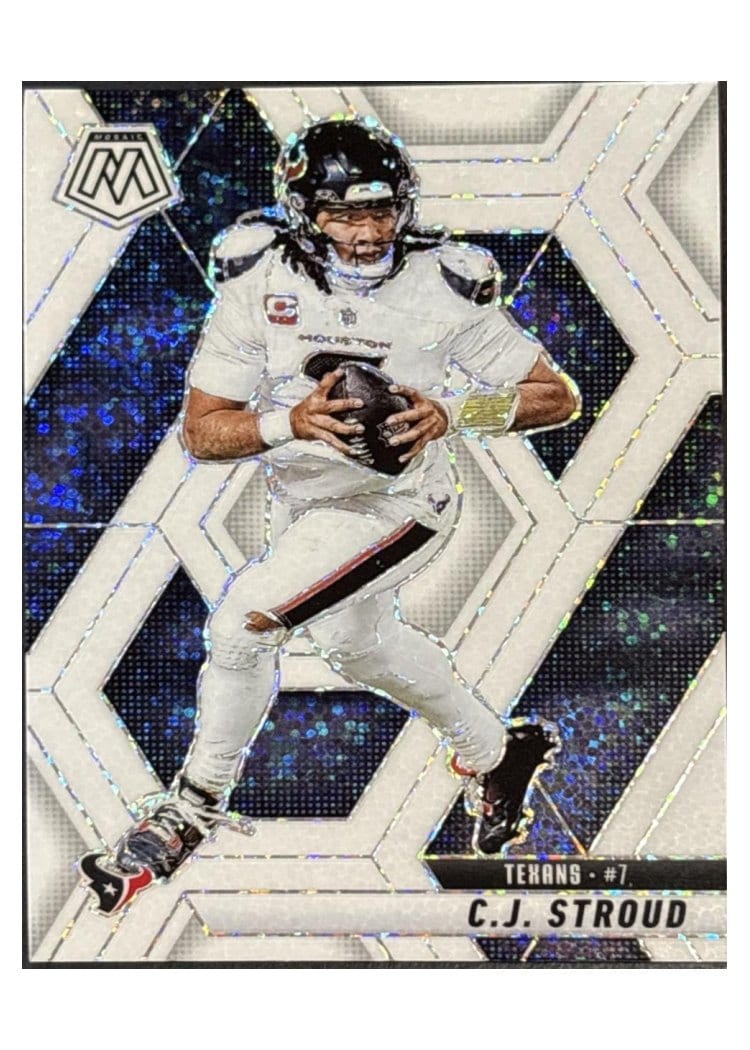 2025 Panini Mosaic Base Set C.J. Stroud #71 card